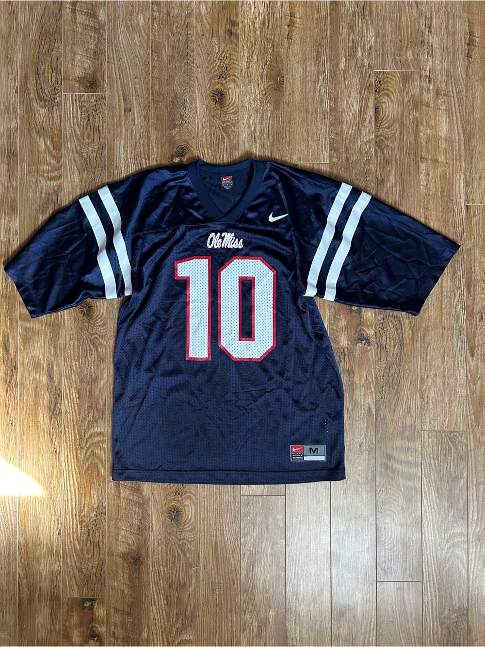 Vintage Ole Miss Manning Jersey NCAA